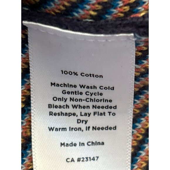 NWOT Talbots 3X  Plaid Button Cardigan Navy Red Blue Checked Preppy Sweater - Picture 5 of 5